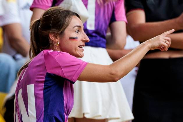 UEFA EURO 2024 Germany Denmark 29 06 2024 Lena Wurzenberger, Partner of Julian Nagelsmann Germany, Head Coach UEFA EURO 2024 Germany Denmark BVB Stadion Dortmund, Dortmund on 29 06 2024 Copyright: xBEAUTIFULxSPORTS Wunderlx