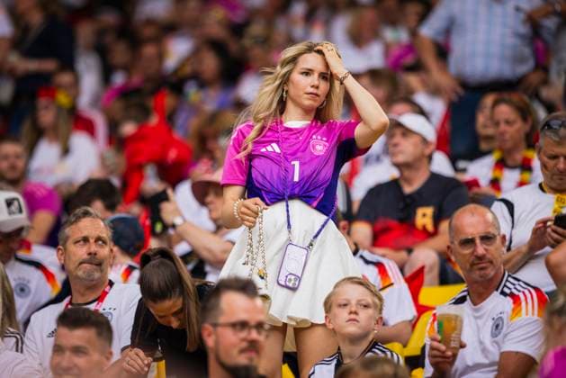 Dortmund, Germany 29th Jun 2024 Anika wife of Manuel Neuer DFB Germany Denmark Germany Denmark 29 06 2024