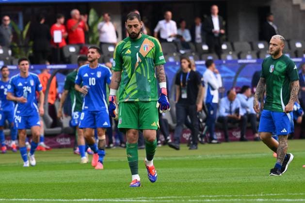 Gianluigi Donnarumma of Italy during the UEFA EURO, EM, Europameisterschaft,Fussball 2024 Round of 16 match between Switzerland and Italy at Olympiastadion, June 29, 2024 in Berlin, Germany.  Copyright: xDomenicoxCippitelli IPAxSportx x xx IPA_47599911 IPA_Agency_IPA47599911