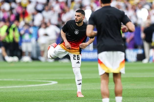 Sport, Football, UEFA EURO 2024 Round of 16 Germany Denmark 29 06 2024, BVB Stadium Dortmund Deniz Undav Germany, 26 Dortmund BVB Stadium Dortmund North Rhine-Westphalia Germany