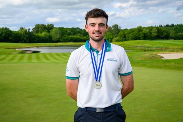 European Amateur Championship Final Round 29 06 24, Farum, Danmark KENNEDY, Max from Ireland came in second place European Amateur Championship Final Round 29 06 24 Farum, Danmark 29 June, 2024 Farum Danmark Copyright: xMichaelxBarrettxBoesenx