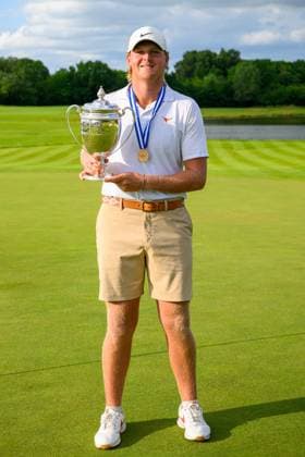 European Amateur Championship Final Round 29 06 24, Farum, Danmark MORRISON, Tommy from the United states wins the tournament after three extra holes European Amateur Championship Final Round 29 06 24 Farum, Danmark 29 June, 2024 Farum Danmark Copyright: xMichaelxBarrettxBoesenx