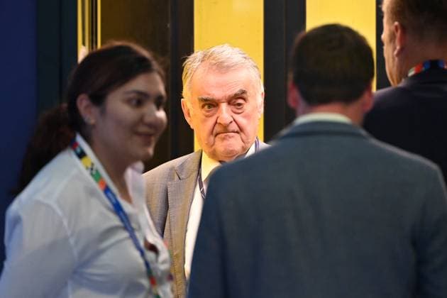 29 06 2024, xjrdrx, European Football Championship 2024 1 8 Final, Germany Denmark emspor, v l Herbert Reul Minister of the Interior of the State of North Rhine-Westphalia UEFA REGULATIONS PROHIBIT ANY USE OF PHOTOGRAPHS as IMAGE SEQUENCES and or QUASI VIDEO Dortmund