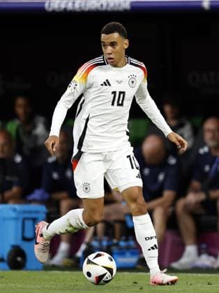 Dortmund - Jamal Musiala of Germany during the UEFA EURO, EM, Europameisterschaft,Fussball 2024 round of 16 match between Germany and Denmark at BVB Stadium Dortmund on June 29, 2024 in Dortmund, Germany. ANP Hollandse Hoogte MAURICE VAN STEEN UEFA EURO 2024 2024 xVIxANPxSportx xVanxSteenxFotografiexIVx 502360687 originalFilename: 502360687.jpg