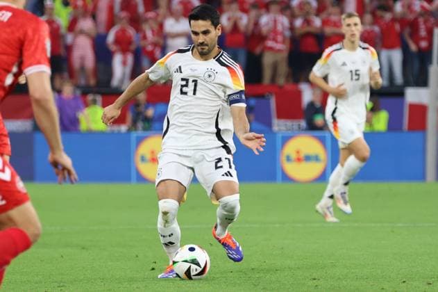 29 06 2024, Football, Men, UEFA European Championship 2024, Round of 16, Germany Denmark, Ilkay Guendogan Germany Dortmund Signal Iduna Park North Rhine-Westphalia Germany EN Copyright: xSebastianxBachx