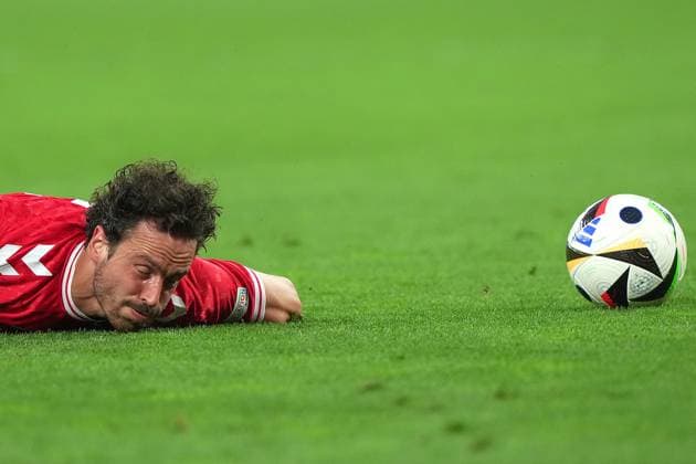 Denmark s Thomas Delaney during the Euro 2024 soccer match between Germany and Denmark at the BVB Stadium , Dortmund , Germany - Saturday 29 June 2024. - Soccer .  Copyright: xSpada LaPressex