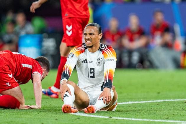 Leroy Sane Germany 19 Germany vs Denmark, Men, Football, Round of 16, EURO 2024, 29 06 2024, European Championship Germany vs Denmark, Men, Football, Round of 16, EURO 2024, 29 06 2024, European Championship Dortmund Copyright: xEibner-Pressefoto BahhoxKarax EP_GER
