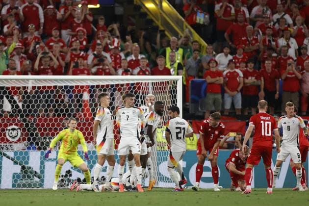 DORTMUND, BVB Stadium, 29-06-2024 , European Football Championship Euro2024, Round of 16 match no.37 between Germany and Denmark. team Germany Germany - Denmark (Euro2024)  x25631590x Copyright: