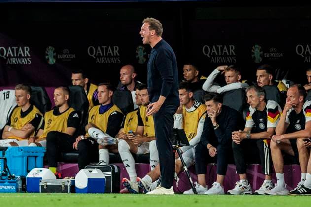 UEFA EURO 2024 Germany Denmark 29 06 2024 Julian Nagelsmann Germany, head coach roars UEFA EURO 2024 Germany Denmark BVB Stadion Dortmund, Dortmund on 29 06 2024 Copyright: xBEAUTIFULxSPORTS Wunderlx
