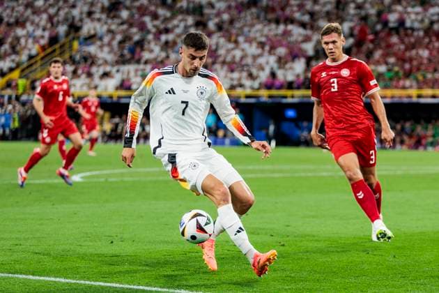 UEFA EURO 2024 Germany Denmark 29 06 2024 Kai Havertz Germany, 7 UEFA EURO 2024 Germany Denmark BVB Stadion Dortmund, Dortmund on 29 06 2024 Copyright: xBEAUTIFULxSPORTS Wunderlx