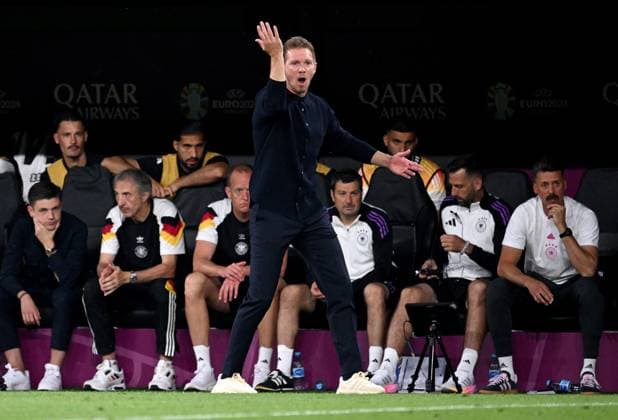 Football Euro 2024 Round of 16 29 06 2024 Germany Denmark National coach Julian Nagelsmann Germany