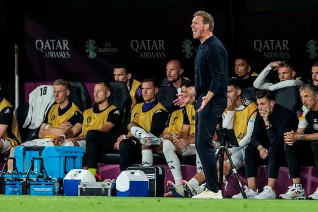 UEFA EURO 2024 Germany Denmark 29 06 2024 Julian Nagelsmann Germany, head coach roars UEFA EURO 2024 Germany Denmark BVB Stadion Dortmund, Dortmund on 29 06 2024 Copyright: xBEAUTIFULxSPORTS Wunderlx