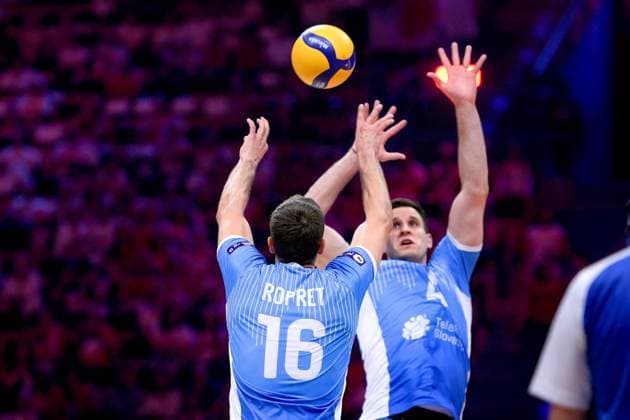 LODZ 29.06.2024 MECZ SIATKARSKA LIGA NARODOW 2024 PILKA SIATKOWA --- FIVB VOLLEYBALL NATIONS LEAGUE MATCH: SLOWENIA - JAPONIA --- SLOVENIA - JAPAN N Z GREGOR ROPRET FOT. PAWEL PIOTROWSKI 400mm.pl NEWSPIX.PL --- Newspix.pl POLAND OUT!  20240629_PAP011