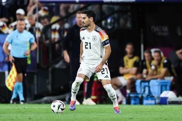Sport, Football, UEFA EURO 2024 Round of 16 Germany Denmark 29 06 2024, BVB Stadium Dortmund Ilkay Gündogan Germany, 21 Dortmund BVB Stadium Dortmund North Rhine-Westphalia Germany