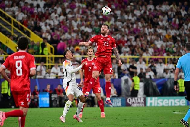 Pierre Emile Hojbjerg 23 Denmark , Germany vs Denmark, Football, UEFA Euro 2024, Round of 16, 29 06 2024 Dortmund North Rhine-Westphalia Germany Copyright: xkolbert-press MarcxNiemeyerx