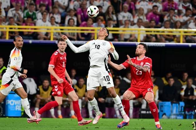 Jamal Musiala 10 Germany , Germany vs Denmark, Football, UEFA Euro 2024, Round of 16, 29 06 2024 Dortmund North Rhine-Westphalia Germany Copyright: xkolbert-press MarcxNiemeyerx