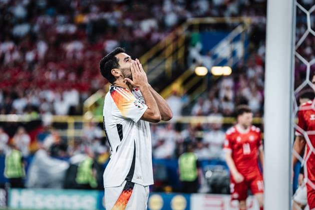 Soccer Men UEFA European Football Championship 2024 Round of 16 Germany vs Denmark 29 06 2024 Ilkay Gündogan 21, Germany upset Dortmund BVB Stadion Dortmund North Rhine-Westphalia Germany