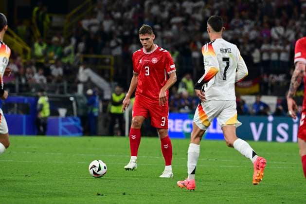 Jannik Vestergaard 3 Denmark , Germany vs Denmark, Football, UEFA Euro 2024, Round of 16, 29 06 2024 Dortmund North Rhine-Westphalia Germany Copyright: xkolbert-press MarcxNiemeyerx