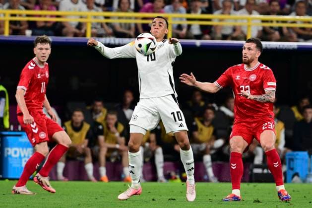 Jamal Musiala 10 Germany , Germany vs Denmark, Football, UEFA Euro 2024, Round of 16, 29 06 2024 Dortmund North Rhine-Westphalia Germany Copyright: xkolbert-press MarcxNiemeyerx
