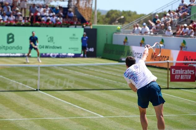 Calvia,Spain - June 29, 2024: Extras competing during Mallorca Championships ATP250 hosted by Mallorca country club. Cordon Press  VILLEGASxPHOTO