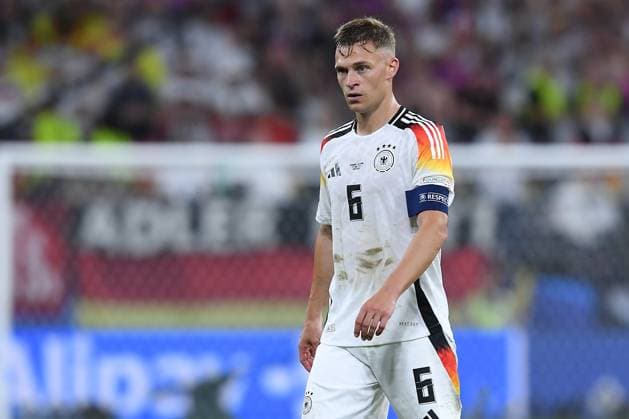 Soccer UEFA EURO 2024 Round of 16 Germany Denmark on 29 06 2024 at BVB Stadium Dortmund in Dortmund Joshua Kimmich Germany xRx