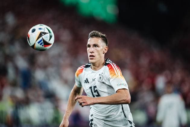 Soccer Men UEFA European Football Championship 2024 Round of 16 Germany vs Denmark 29 06 2024 Nico Schlotterbeck 15, Germany Dortmund BVB Stadion Dortmund North Rhine-Westphalia Germany