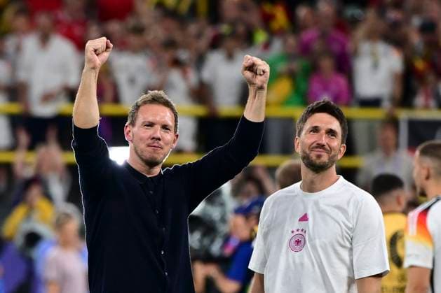 Julian Nagelsmann head coach Germany cheers, Germany vs Denmark, Football, UEFA Euro 2024, Round of 16, 29 06 2024 Dortmund North Rhine-Westphalia Germany Copyright: xkolbert-press MarcxNiemeyerx
