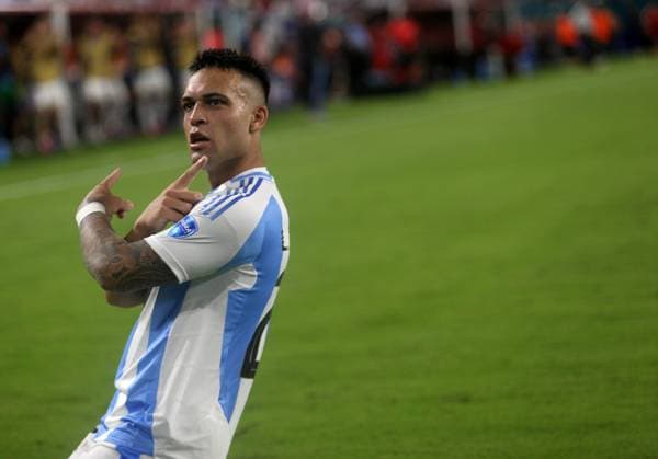 Lautaro Martinez ARGENTINA VS PERU Date 29 06 2024 COPA AMERICA UNITED STATES Copyright: xxDanielFerrarix