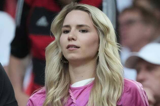 Anika, wife of goalkeeper Manuel Neuer Germany, Germany, 01 Dortmund 29 06 2024 Germany vs Denmark, EURO2024 M37, Round of 16, EM Arena Dortmund