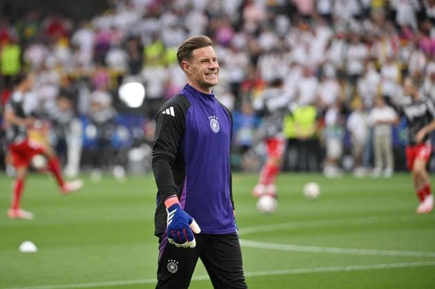 Goalkeeper Marc Andre ter Stegen Germany , Marc Andre ter Stegen 29 06 2024, European Football Championship 2024, Round of 16 Germany Denmark 2 0 Dortmund North Rhine-Westphalia Germany Team2