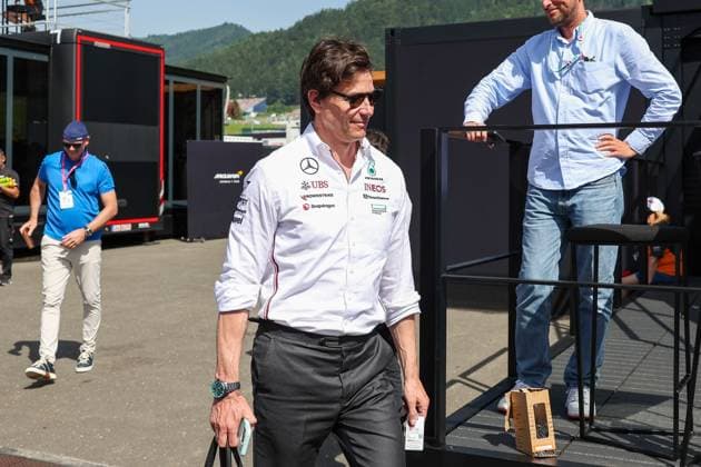 Mercedes boss Toto Wolff, Race, Austrian Grand Prix, Motorsport, Men, Formula 1, 30 06 2024 Spielberg Styria Austria Copyright: xkolbert-press ChristianxKolbertx