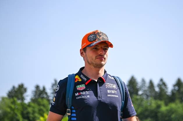 June 30, 2024, Spielberg, Mezzolombardo, Austria: Dutch driver MAX VERSTAPPEN (Red Bull Racing) arrives in the Paddock of the 2024 FIA Formula 1 Austrian Grand Prix at Red Bull Ring Circuit in Spielberg. Spielberg Austria - ZUMAf150 20240630_zsp_f150_002 Copyright: xDaisyxFacinellix