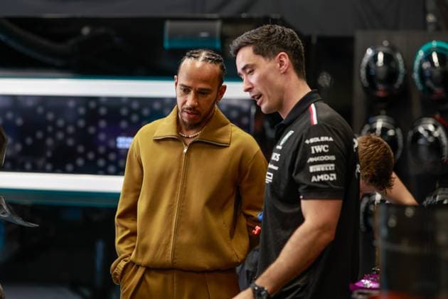 44 Lewis Hamilton GBR, Mercedes AMG Petronas F1 Team , F1 Grand Prix of Austria at Red Bull Ring on June 30, 2024 in Spielberg, Austria Photo by HOCH ZWEI Spielberg Austria