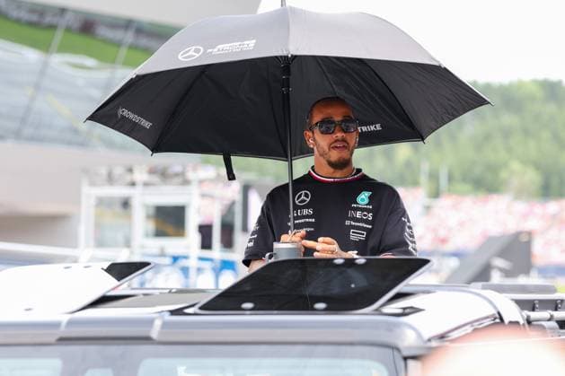 Drivers Parade, Lewis Hamilton Mercedes AMG , Race, Austrian Grand Prix, Motorsport, Men, Formula 1, 30 06 2024 Spielberg Styria Austria Copyright: xkolbert-press ChristianxKolbertx