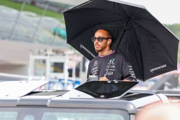 Drivers Parade, Lewis Hamilton Mercedes AMG , Race, Austrian Grand Prix, Motorsport, Men, Formula 1, 30 06 2024 Spielberg Styria Austria Copyright: xkolbert-press ChristianxKolbertx