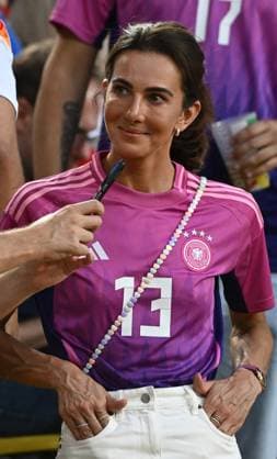 29 06 2024, xpsx, Football EM 2024 1 8 Final, Germany Denmark emspor, v l Lisa, the wife of Thomas Müller DFL DFB REGULATIONS PROHIBIT ANY USE OF PHOTOGRAPHS as IMAGE SEQUENCES and or QUASI VIDEO Dortmund
