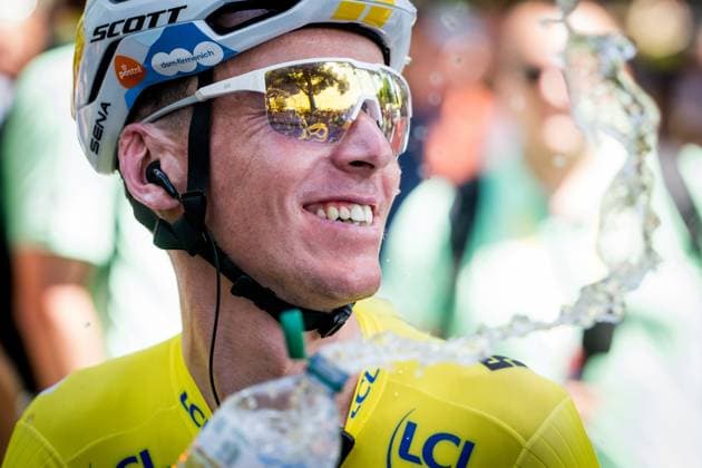 French Romain Bardet of Team DSM-Firmenich PostNL pictured at the start of stage 2 of the 2024 Tour de France cycling race, from Cesenatico, Italy to Bologna, Italy (198,7km) on Sunday 30 June 2024. The 111th edition of the Tour de France starts on Saturday 29 June and will finish in Nice, France on 21 July. JASPERxJACOBS  x95551475x
