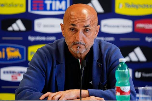 head coach Italy Luciano Spalletti speak with the media during a press conference, PK, Pressekonferenz at Casa Azzurri at Hemberg-Stadion on June 30, 2024 in Iserlohn, Germany. 30, June, 2024. - Soccer .  Copyright: xFabioxFerrari LaPressex