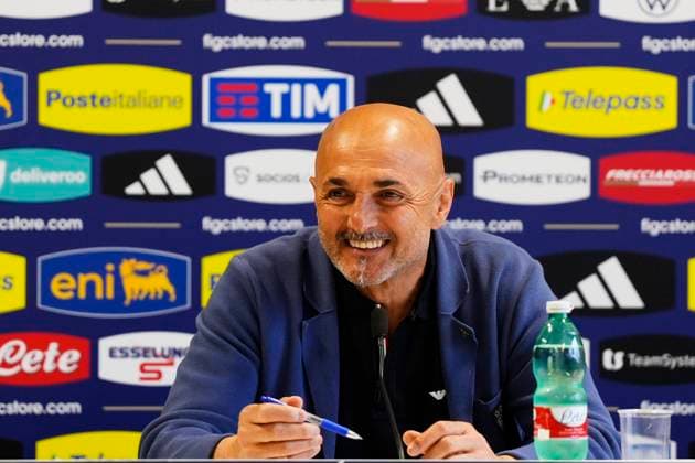 head coach Italy Luciano Spalletti speak with the media during a press conference, PK, Pressekonferenz at Casa Azzurri at Hemberg-Stadion on June 30, 2024 in Iserlohn, Germany. 30, June, 2024. - Soccer .  Copyright: xFabioxFerrari LaPressex
