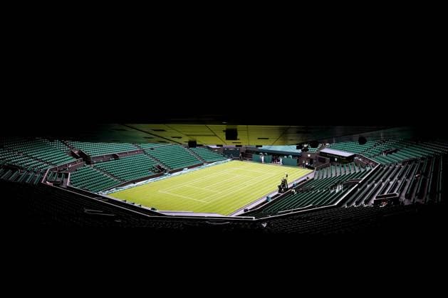 A general view of centre court. Wimbledon Tennis Championships, Practice and Previews, The All England Lawn Tennis and Croquet Club, London, UK - 30 Jun 2024  Copyright: xJamesxMarsh Shutterstockx 14562000a