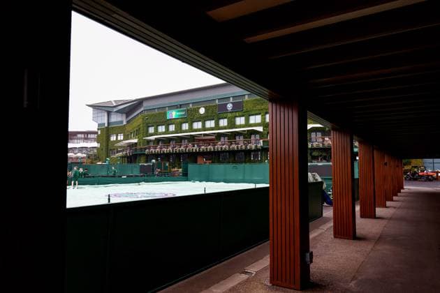 A general view of centre court. Wimbledon Tennis Championships, Practice and Previews, The All England Lawn Tennis and Croquet Club, London, UK - 30 Jun 2024  Copyright: xJamesxMarsh Shutterstockx 14562000b