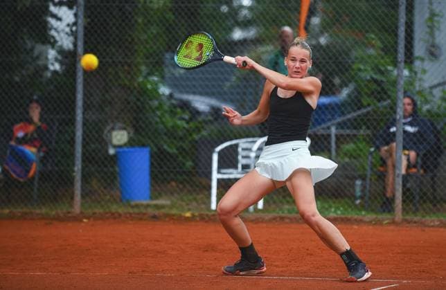 30 06 2024, xpsx, Tennis ITF Tournament Final Day v l Philippa Faerber GER Bruchköbel Hessen Germany DEU