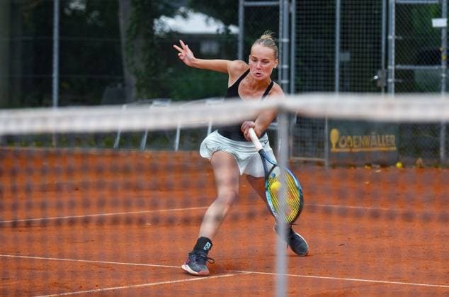 Tennis, ITF tournament in Bruchköbel