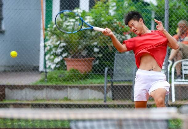 30 06 2024, xpsx, Tennis ITF Tournament Final Day v l Fumin Jiang CHN Bruchköbel Hessen Germany DEU