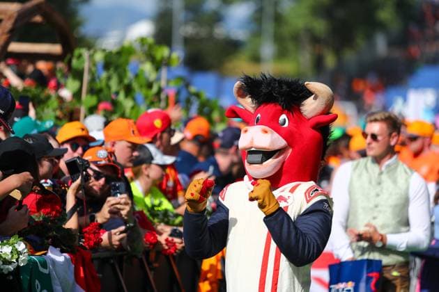 Supporters waiting for the drivers during Race day of Formula 1 Qatar Airways Austrian Grand Prix 2024, RedBull Ring, Spielberg, Austria 30th June 2024  Copyright: xAlessioxDexMarco IPAxSportx xipax xx IPA_47617925 IPA_Agency_IPA47617925