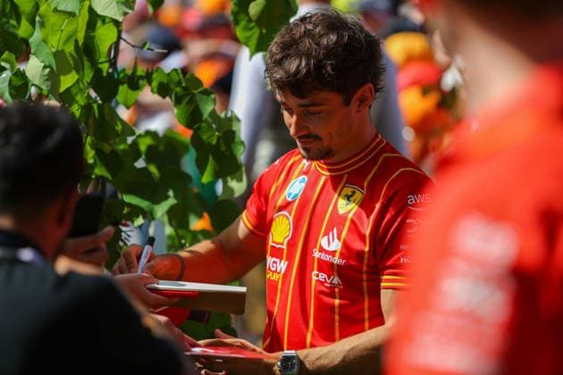 Charles Leclerc (MON) - Scuderia Ferrari - Ferrari SF-24 - Ferrari during Race day of Formula 1 Qatar Airways Austrian Grand Prix 2024, RedBull Ring, Spielberg, Austria 30th June 2024  Copyright: xAlessioxDexMarco IPAxSportx xipax xx IPA_47618301 IPA_Agency_IPA47618301