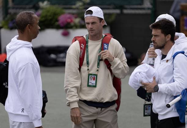 Tommy Paul of USA during warm up Wimbledon Tennis Championships, Practice and Previews, The All England Lawn Tennis and Croquet Club, London, UK - 30 Jun 2024  Copyright: xJavierxGarcia Shutterstockx 14560182y