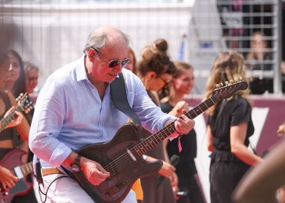 Formula 1, Austrian GP in Spielberg, Hans Zimmer plays Austrian national anthem