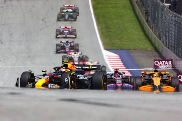 FORMULA 1 - GP of Austria 2024 SPIELBERG,AUSTRIA,30.JUN.24 - MOTORSPORTS, FORMULA 1 - Grand Prix of Austria, Red Bull Ring. Image shows Sergio Perez (MEX Red Bull Racing) .  GEPAxpictures xDanielxGoetzhaber