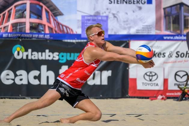 Urlaubsguru Beach Tour WVV Premiumcup, 29 06 2024 Georg Wolf Urlaubsguru Beach Tour WVV Premiumcup, Coesfeld on 29 06 2024 Copyright: xBEAUTIFULxSPORTS PeterxWeberx
